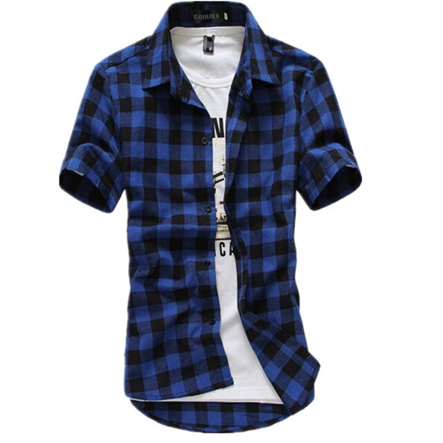 Blue Check Shirt